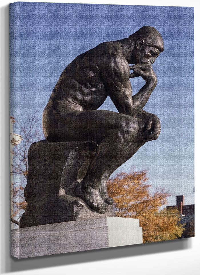The Thinker 1 By Francois Auguste Rene Rodin Fine Art Print
