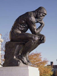 The Thinker 1 By Francois Auguste Rene Rodin Fine Art Print