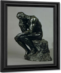 The Thinker (Le Penseur) By Francois Auguste Rene Rodin Fine Art Print