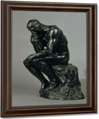 The Thinker (Le Penseur) By Francois Auguste Rene Rodin Fine Art Print