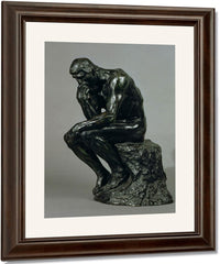 The Thinker (Le Penseur) By Francois Auguste Rene Rodin Fine Art Print