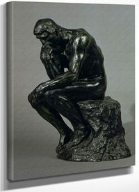 The Thinker (Le Penseur) By Francois Auguste Rene Rodin Fine Art Print