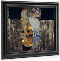 The Three Ages Of Woman 1905 Art Nouveau 180X180Cm Galleria Nazionale Darte Moderna Rome By Gustav Klimt Fine Art Print