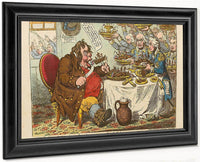 The Three Dorset Captains At Trafalgar. Thomas Masterman Hardy, Charles Bullen, Henry Digby. John Murray, 1906 By Richard Edward Miller Fine Art Print