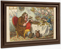 The Three Dorset Captains At Trafalgar. Thomas Masterman Hardy, Charles Bullen, Henry Digby. John Murray, 1906 By Richard Edward Miller Fine Art Print