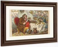 The Three Dorset Captains At Trafalgar. Thomas Masterman Hardy, Charles Bullen, Henry Digby. John Murray, 1906 By Richard Edward Miller Fine Art Print