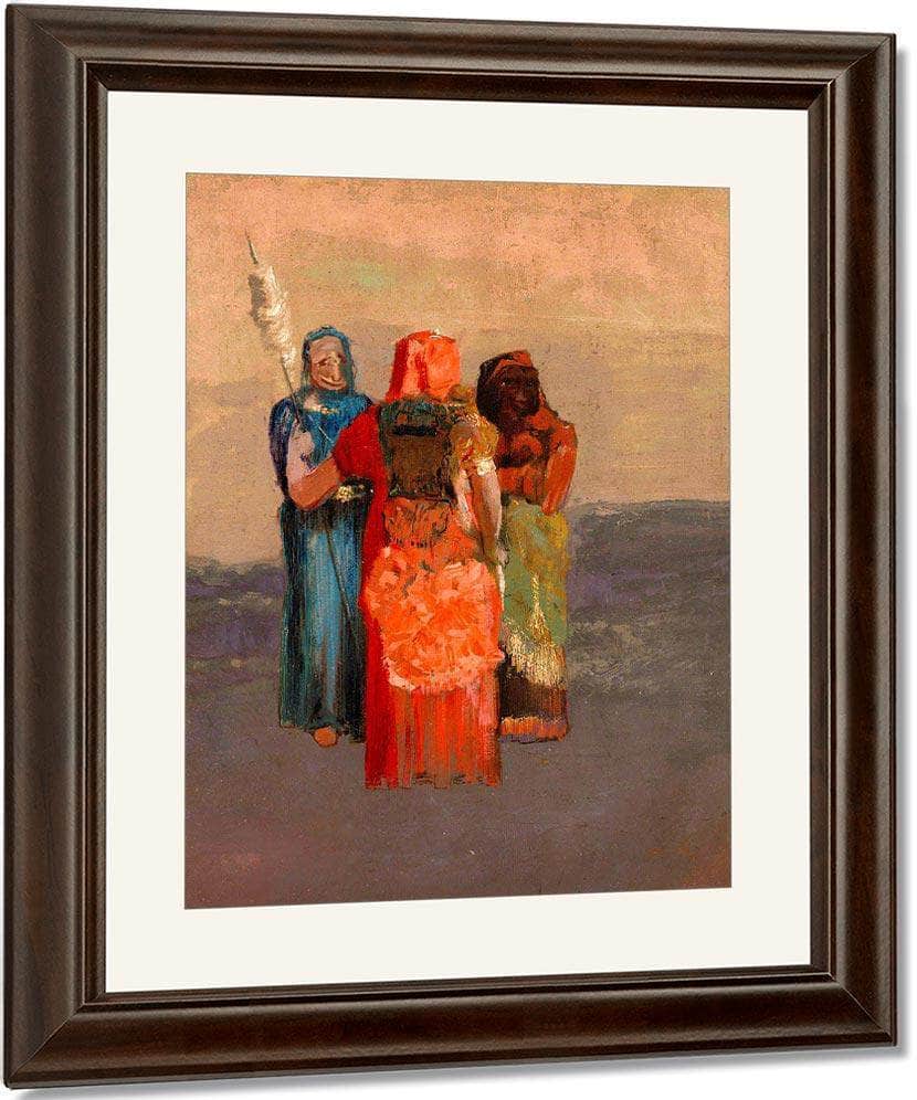 The Three Fates By  Redon, Odilon Fine Art Print