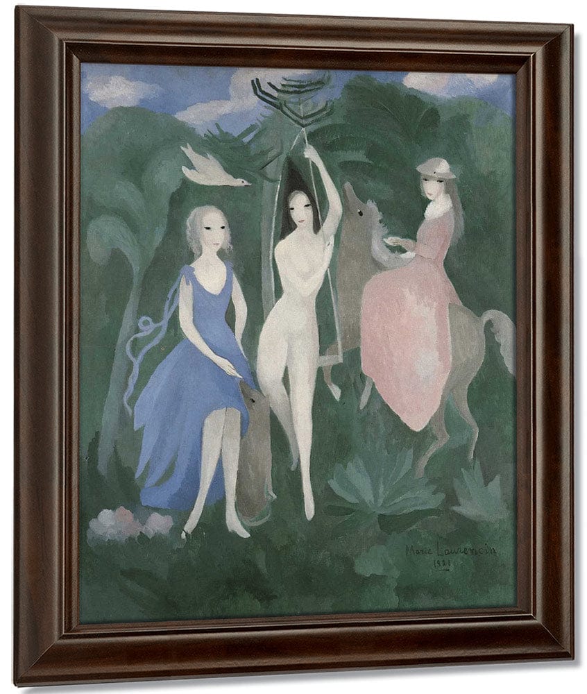 The Three Graces 1921 By Marie Laurencin Fine Art Print