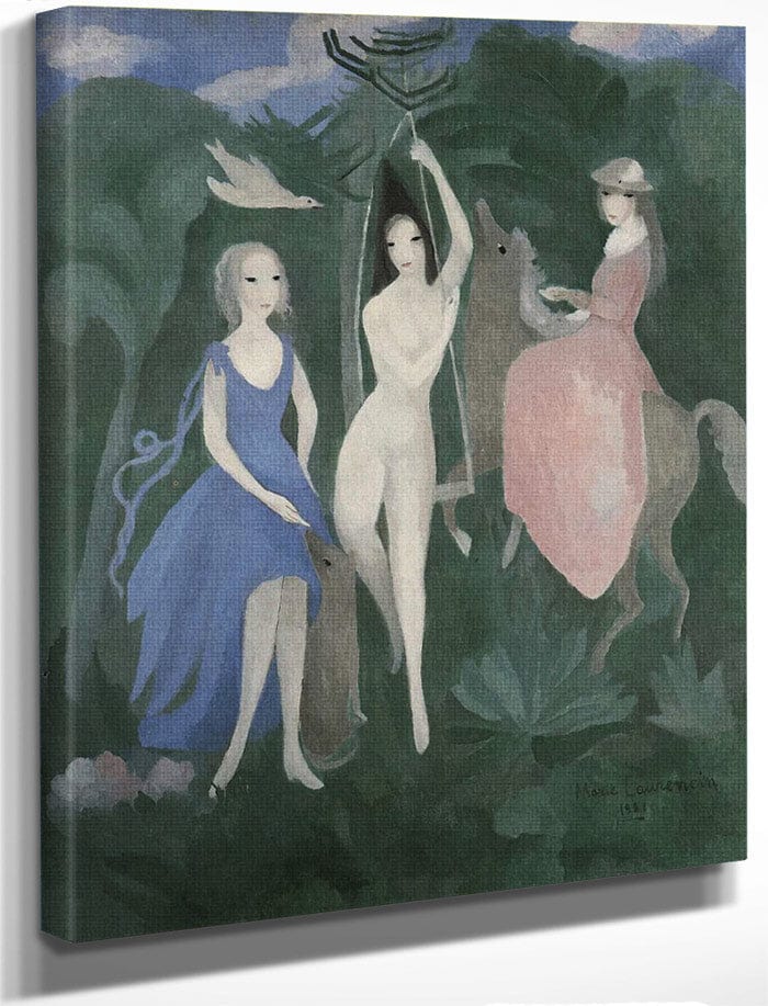 The Three Graces 1921 By Marie Laurencin Fine Art Print