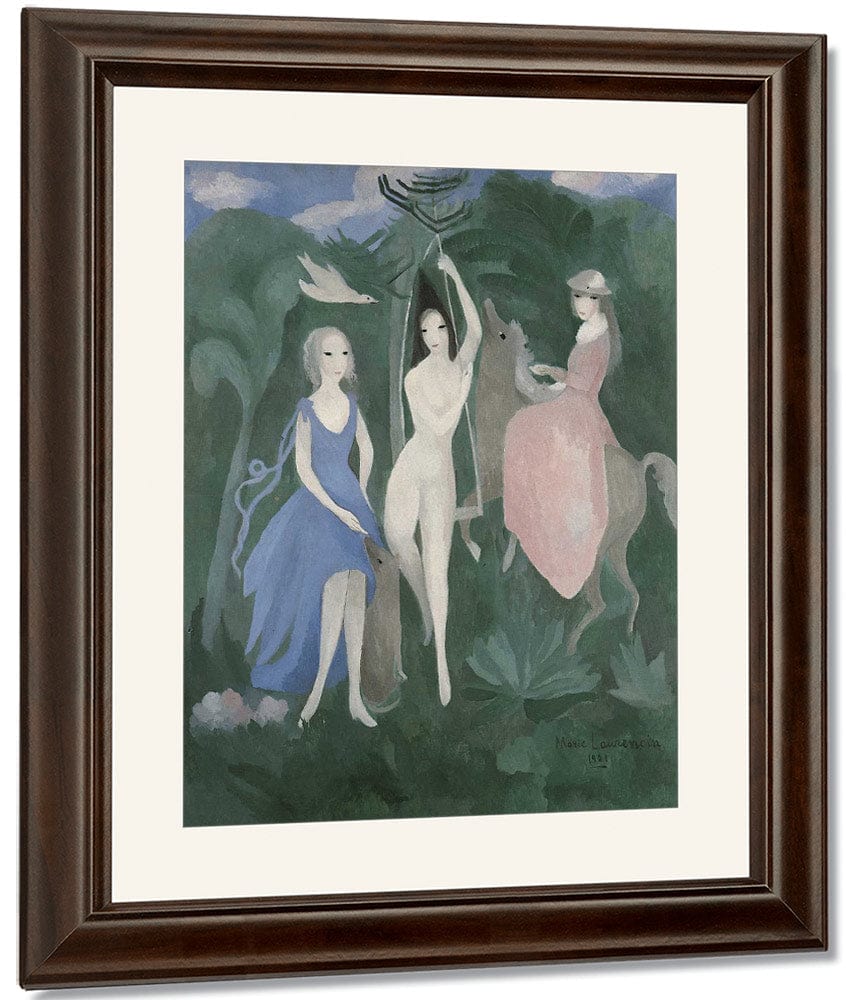 The Three Graces 1921 By Marie Laurencin Fine Art Print