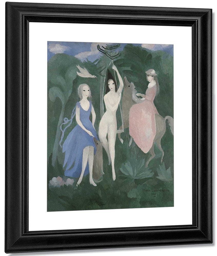 The Three Graces 1921 By Marie Laurencin Fine Art Print