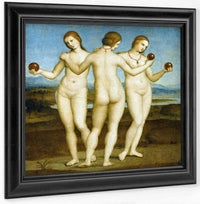 The Three Graces By Raphael Fine Art Print