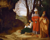 The Three Philosophers 1509 By Giorgione Fine Art Print