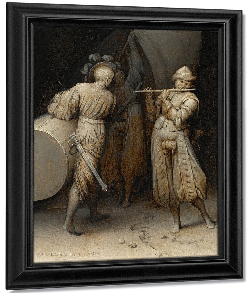 The Three Soldiers De Drie Soldaten 1568 20 3X17 8 Frick Collection 1 By The Elder Fine Art Print