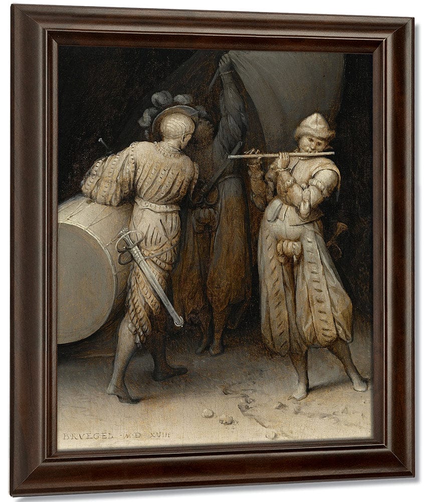 The Three Soldiers De Drie Soldaten 1568 20 3X17 8 Frick Collection 1 By The Elder Fine Art Print