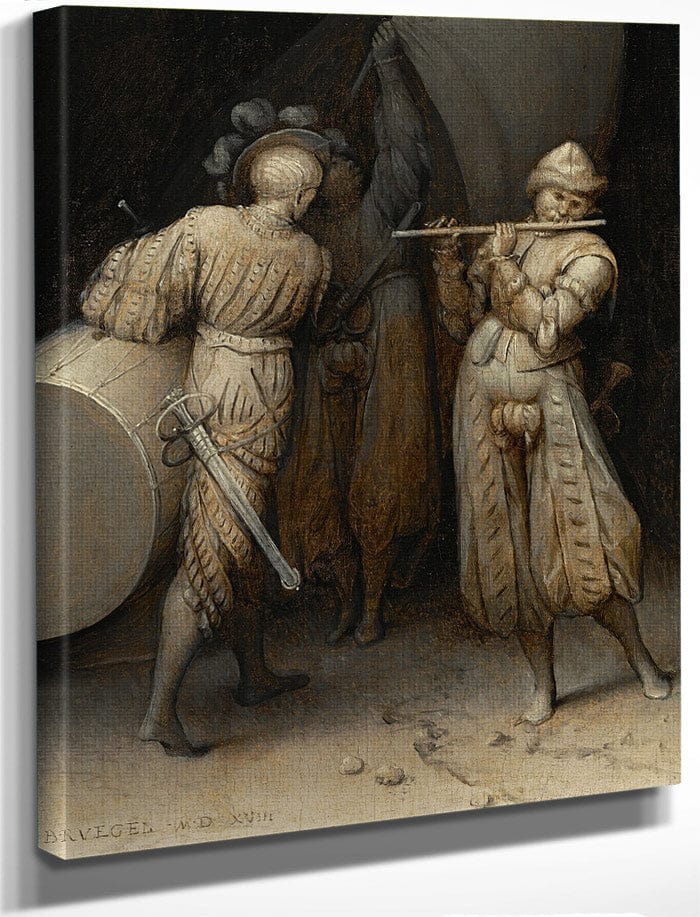 The Three Soldiers De Drie Soldaten 1568 20 3X17 8 Frick Collection 1 By The Elder Fine Art Print