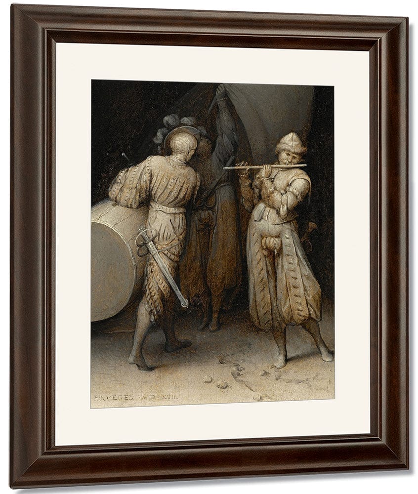 The Three Soldiers De Drie Soldaten 1568 20 3X17 8 Frick Collection 1 By The Elder Fine Art Print