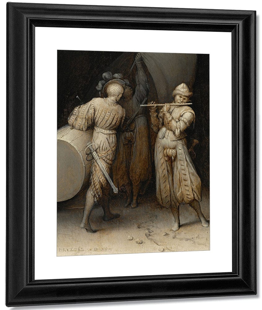 The Three Soldiers De Drie Soldaten 1568 20 3X17 8 Frick Collection 1 By The Elder Fine Art Print