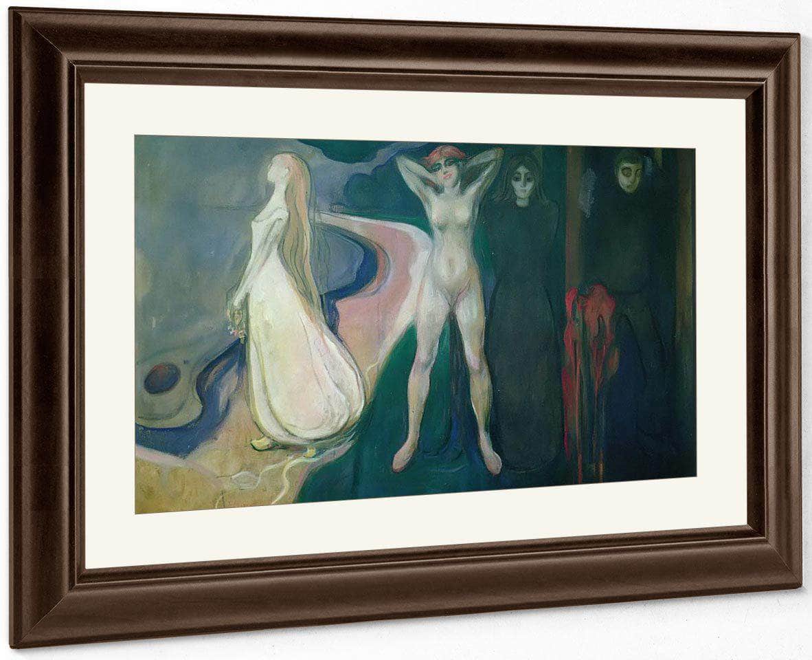 The Three Stages Of Woman ( Sphinx) By Edvard Munch Fine Art Print