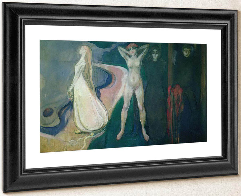 The Three Stages Of Woman ( Sphinx) By Edvard Munch Fine Art Print
