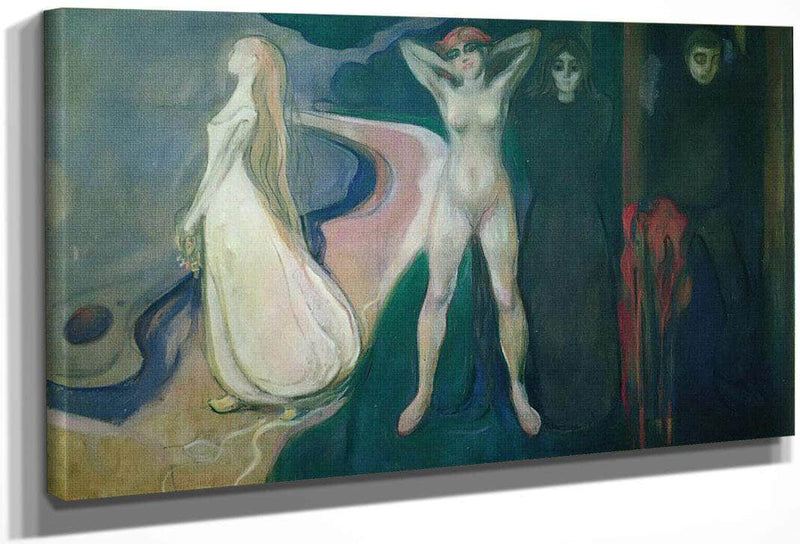 The Three Stages Of Woman ( Sphinx) By Edvard Munch Fine Art Print