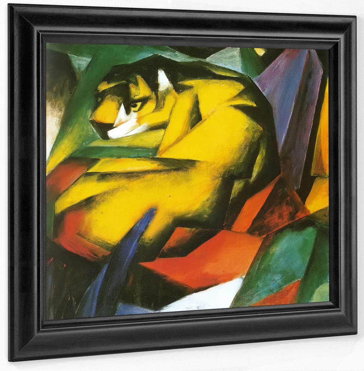 The Tiger By Franz Marc Fine Art Print