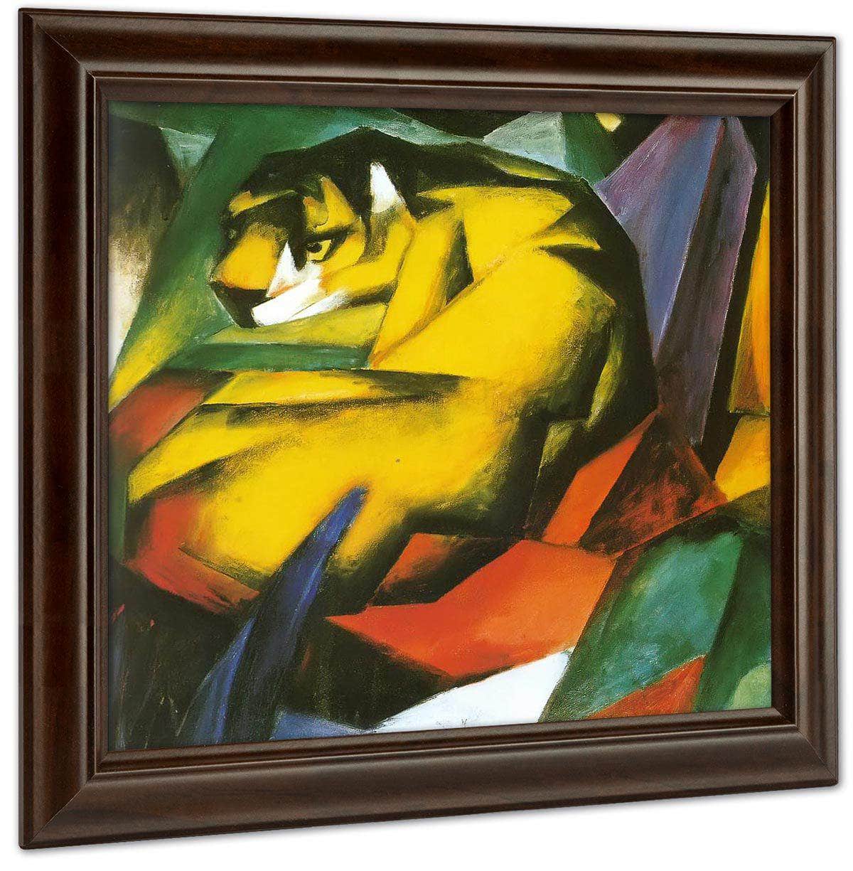The Tiger By Franz Marc Fine Art Print