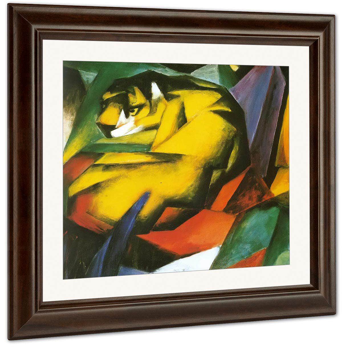The Tiger By Franz Marc Fine Art Print