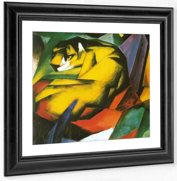 The Tiger By Franz Marc Fine Art Print