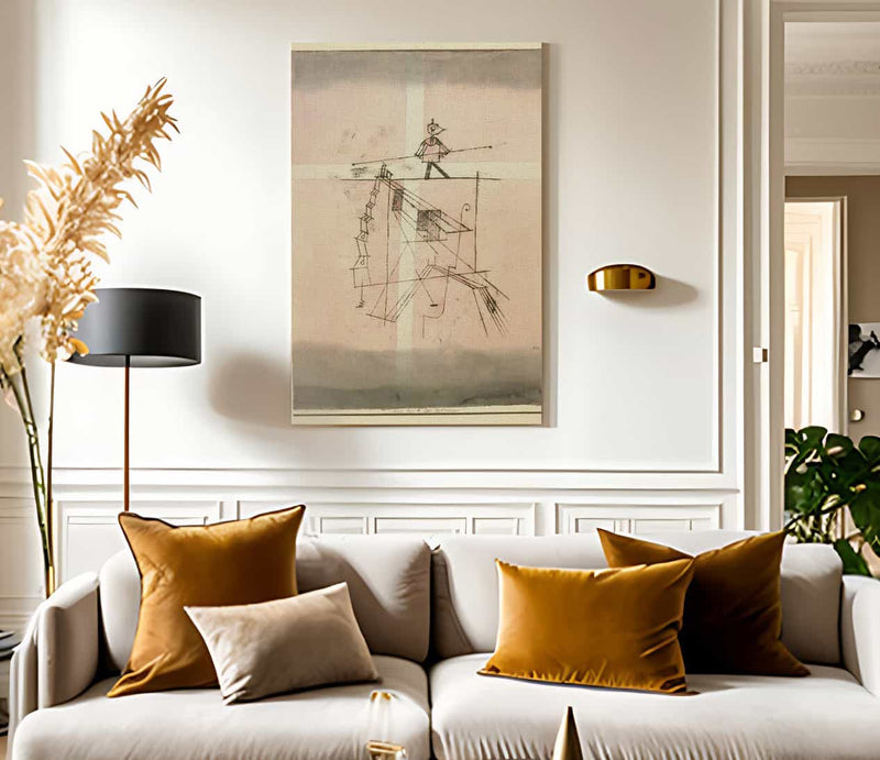 The Tightrope Walker 1923 121 By Paul Klee Fine Art Print