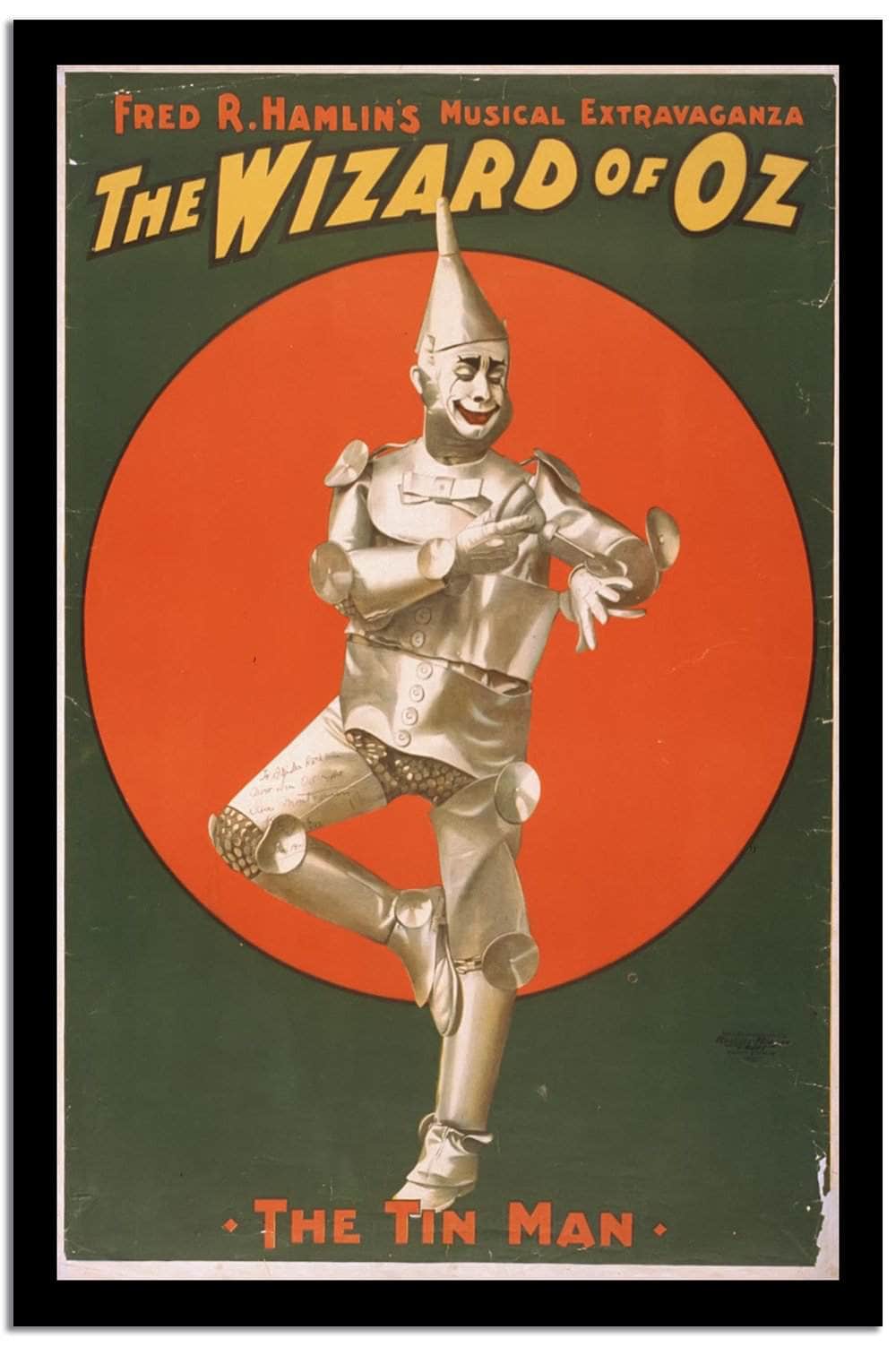 The Tin Man  Vintage Poster Fine Art Print