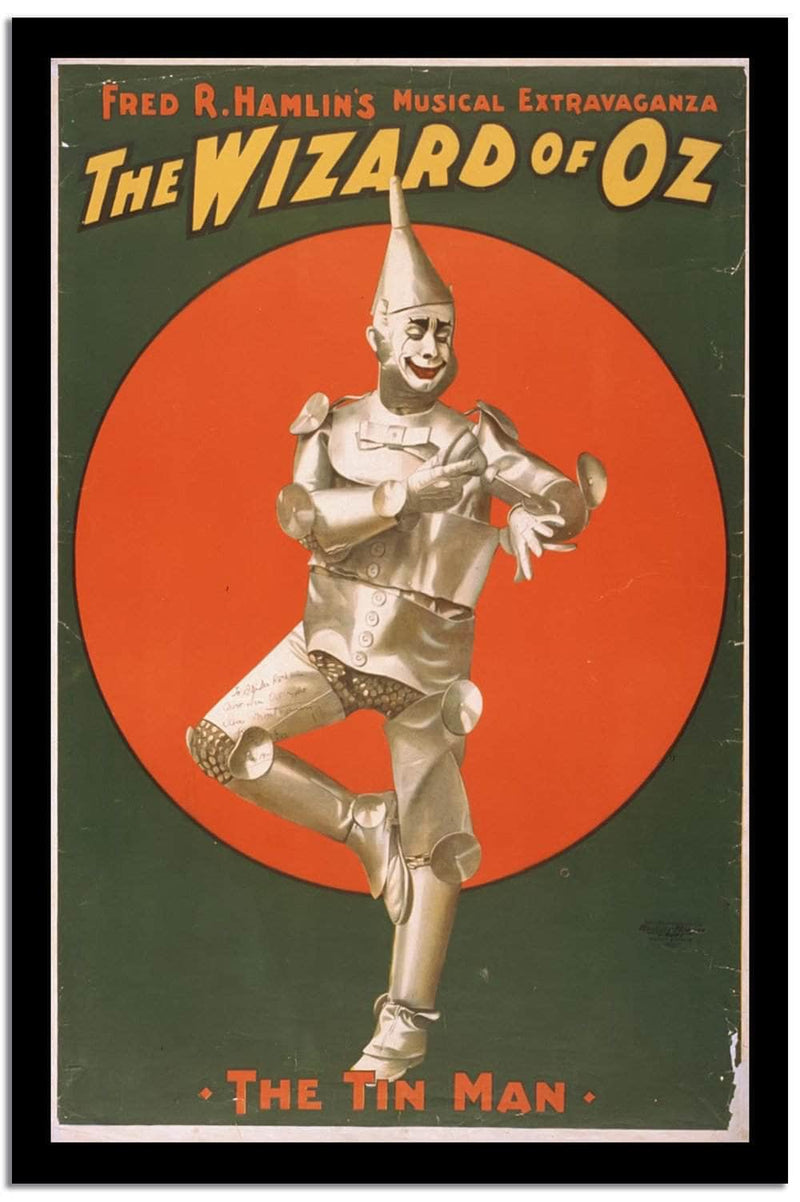 The Tin Man  Vintage Poster Fine Art Print