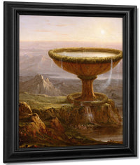 The Titan 1039 S Goblet 1833 By Thomas Cole Fine Art Print