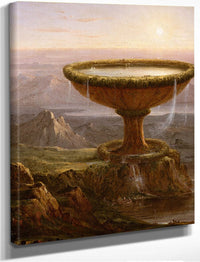 The Titan 1039 S Goblet 1833 By Thomas Cole Fine Art Print