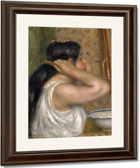 The Toilette, Woman Combing Her Hair (La Toilette, Femme Se Peignant) By Pierre Auguste Renoir Fine Art Print