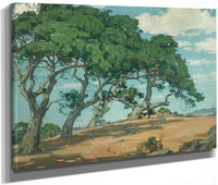 The Top Of The Hill Near San Luis Obispo 1926 By William Wendt Fine Art Print