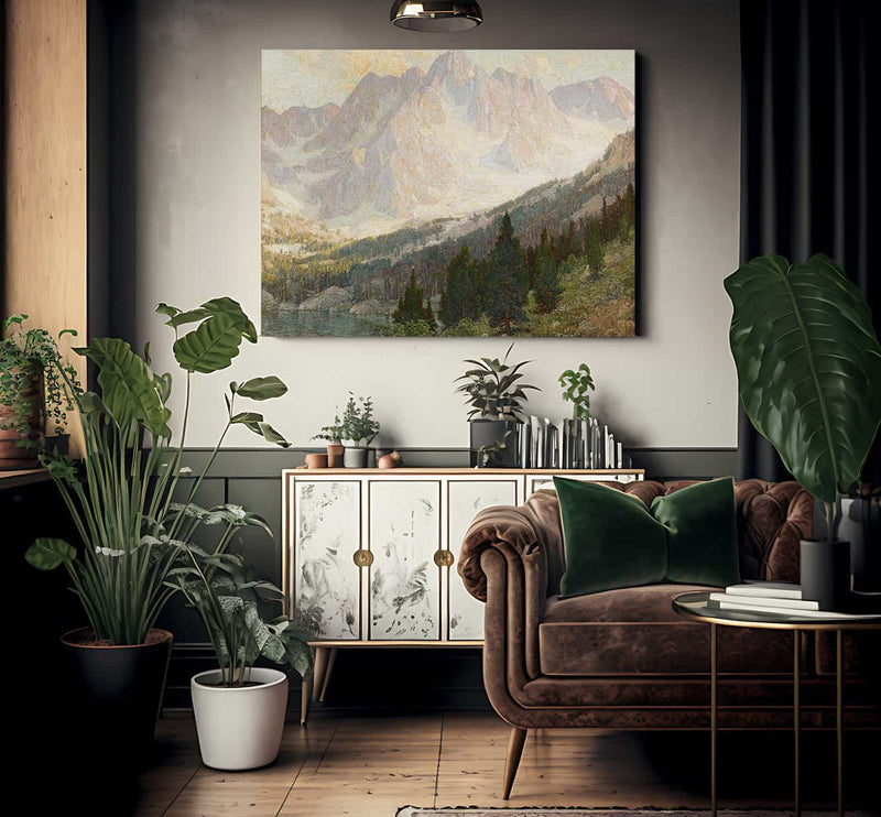 The Topmost Peak By Edgar Payne Fine Art Print