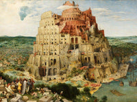 The Tower Of Babel 1563 By The Elder Fine Art Print