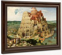 The Tower Of Babel 1563 By The Elder Fine Art Print