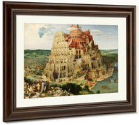 The Tower Of Babel 1563 By The Elder Fine Art Print