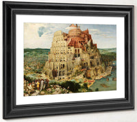 The Tower Of Babel 1563 By The Elder Fine Art Print
