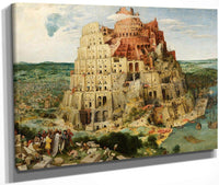 The Tower Of Babel 1563 By The Elder Fine Art Print