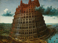 The Tower Of Babel 1565 59 9X74 6 Museum Boijmans Van Beuningen By The Elder Fine Art Print