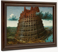 The Tower Of Babel 1565 59 9X74 6 Museum Boijmans Van Beuningen By The Elder Fine Art Print