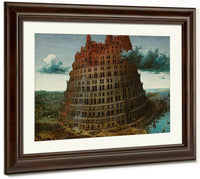 The Tower Of Babel 1565 59 9X74 6 Museum Boijmans Van Beuningen By The Elder Fine Art Print