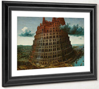 The Tower Of Babel 1565 59 9X74 6 Museum Boijmans Van Beuningen By The Elder Fine Art Print
