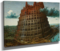 The Tower Of Babel 1565 59 9X74 6 Museum Boijmans Van Beuningen By The Elder Fine Art Print