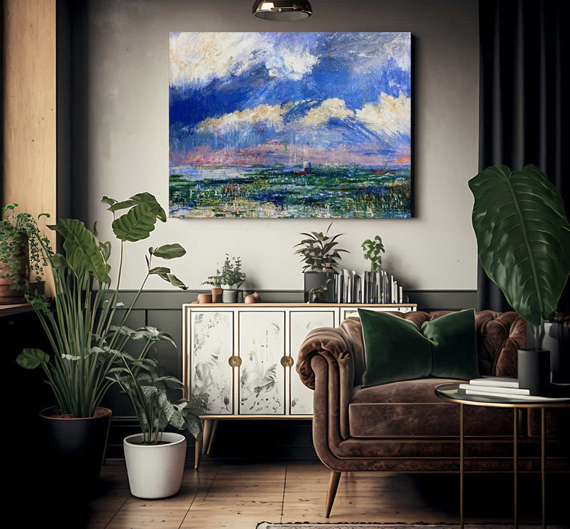 The Tower Of Lissewege By James Ensor Fine Art Print