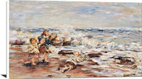 The Toy Boat Painting William Mctaggart Canvas Art Fine Art Print