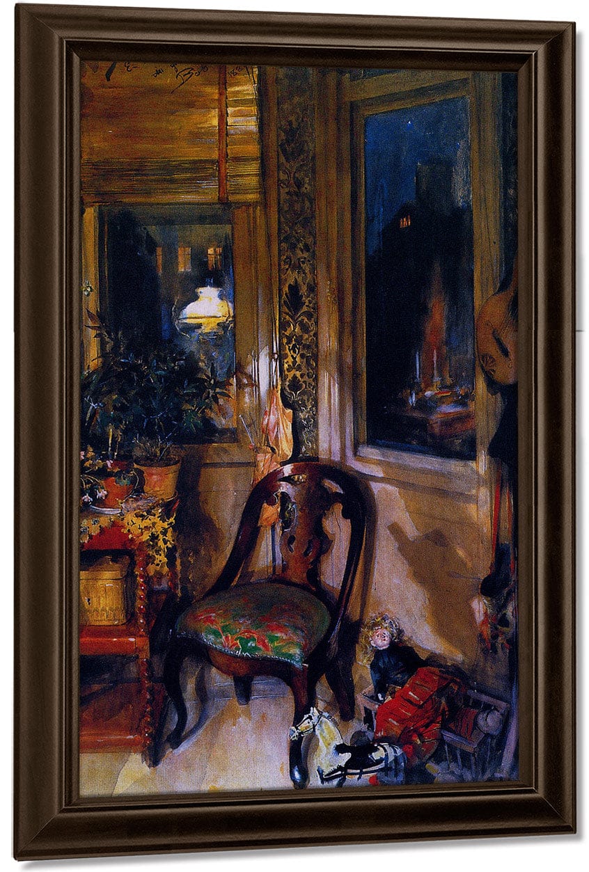 The Toys Corner By Carl Larsson Fine Art Print